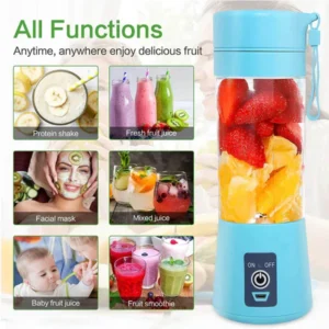 Portable Juicer Blender Six Blades