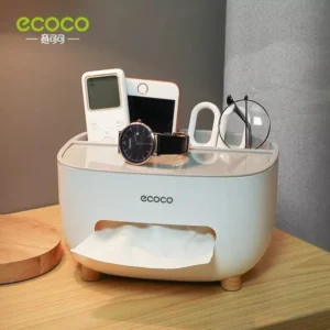 ECOCO Multipurpose Desktop Tissue Box.
