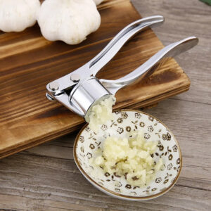 Stainless Steel Garlic Crusher