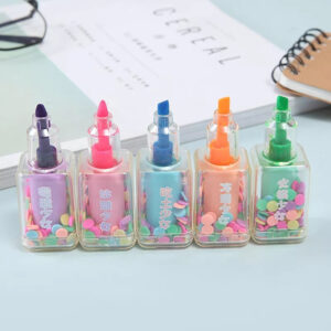 Nail polish mini highlighter.(pack of 5)