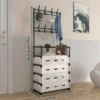 Multi-Functional 5-Layer Shoe and Coat Rack – Dust Proof