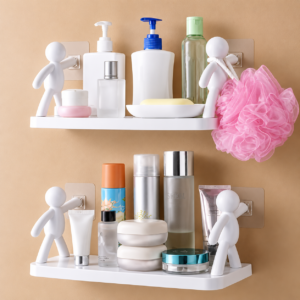 2 Pieces High Quality Wall-Mounted Storage Shelf