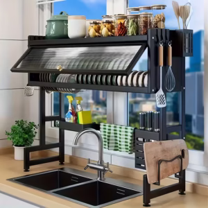 High Quality Over The Sink Cabinet Rack – Multi-Functional Kitchen Storage Organizer