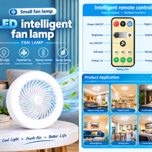 360° Remote Ceiling Fan