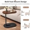 Multifunctional Wooden Beside Sofa Tables, Living Room Square Desk, Mini Bedside Coffee Table