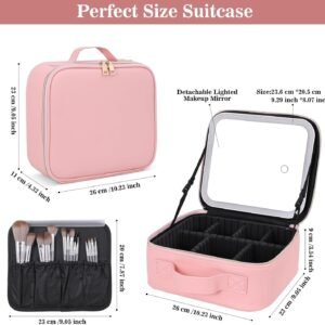 New Led Cosmetic Bag With Mirror