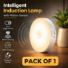 Pack of 1 Wireless Motion Sensor USB Rechargeable LED Night Light With Data Cable